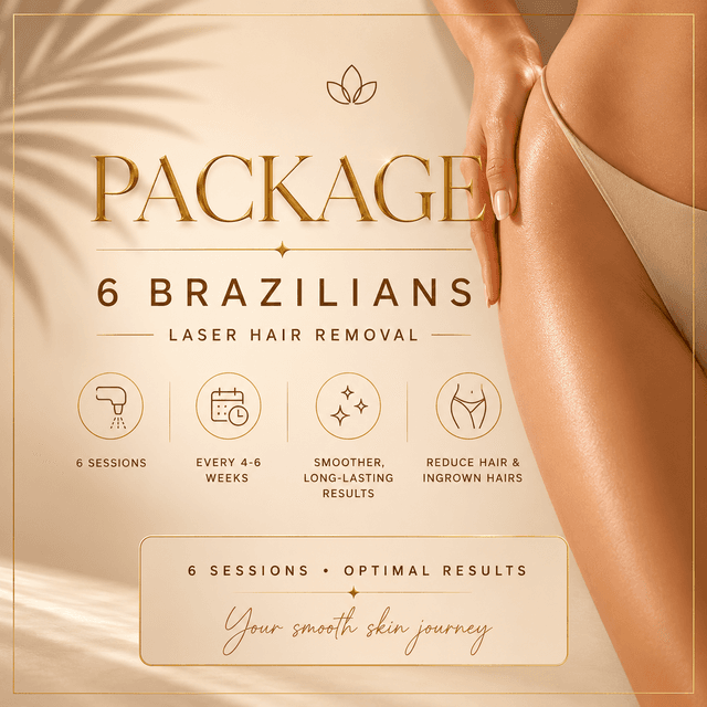 6 Brazilians at NAUMA Skin & Laser Studio in Rockledge, FL